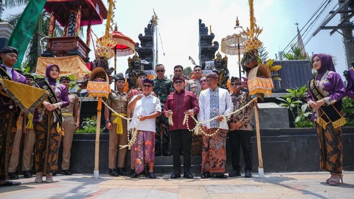 Pura Jagat Natha Resmi Lengkapi Kebhinnekaan Kota Magelang
