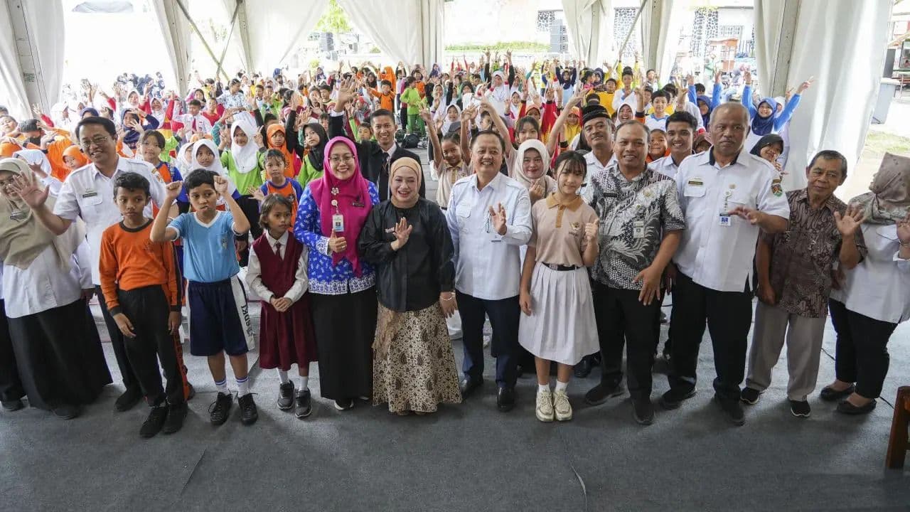 Libatkan 228 Siswa, Pemkot Magelang Tanamkan Kebiasaan Makan Ikan Sejak Dini
