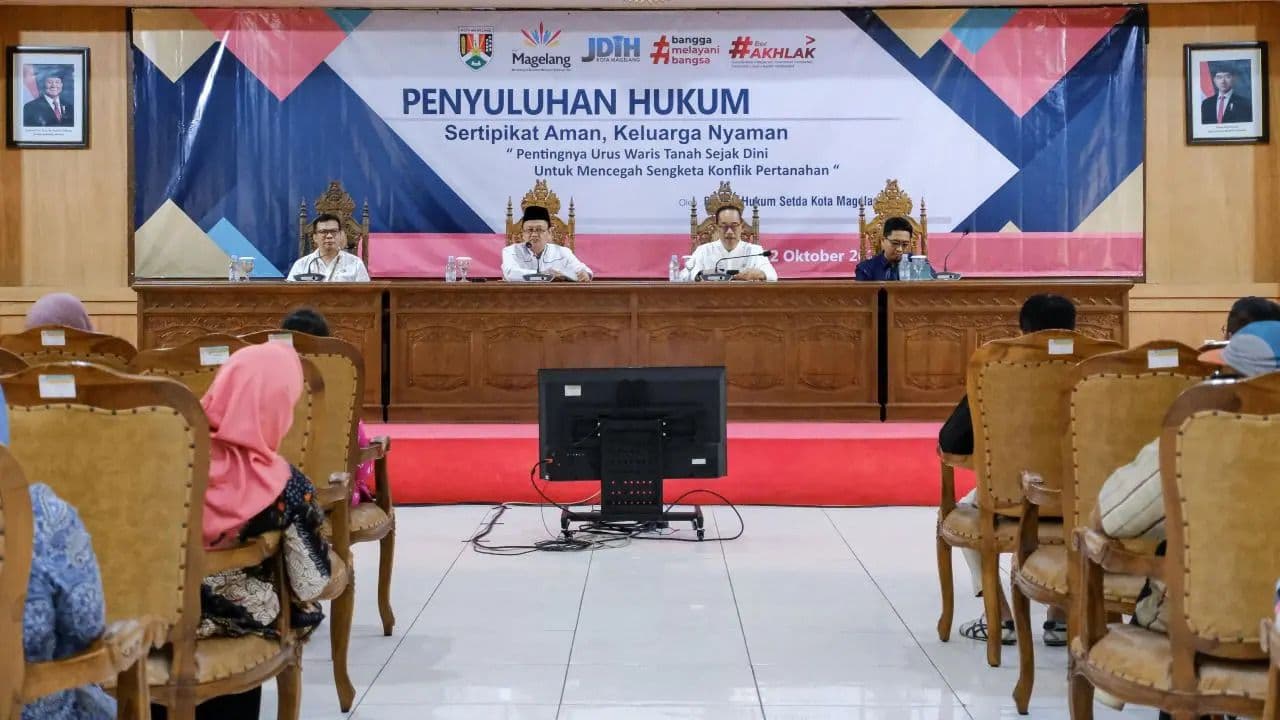 Cegah Sengketa, Pemkot Magelang Giatkan Pengurusan Waris Tanah Sejak Dini